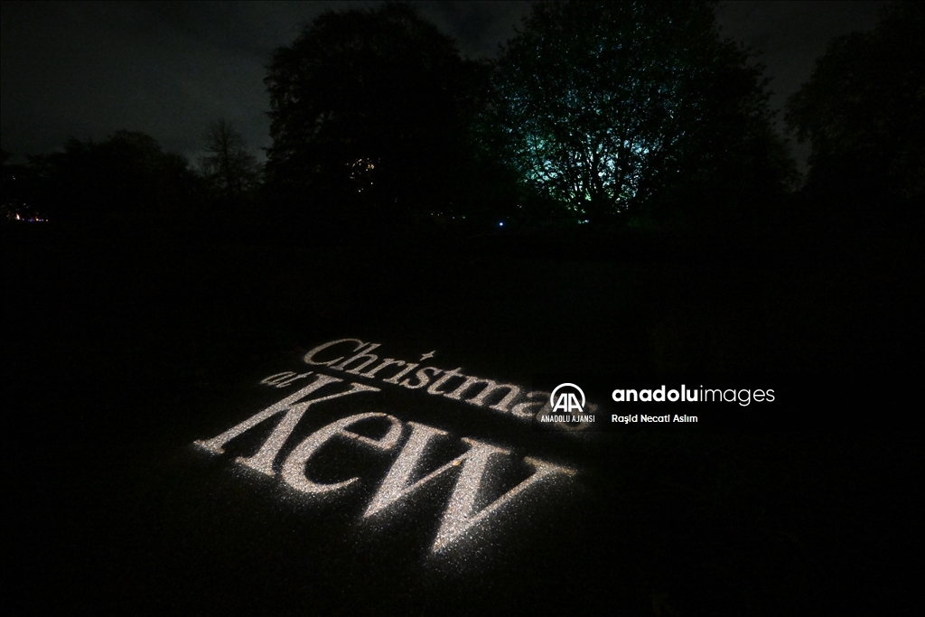 Kew Gardens'da Noel hazırlıkları başladı