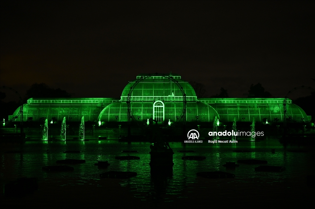 Kew Gardens'da Noel hazırlıkları başladı