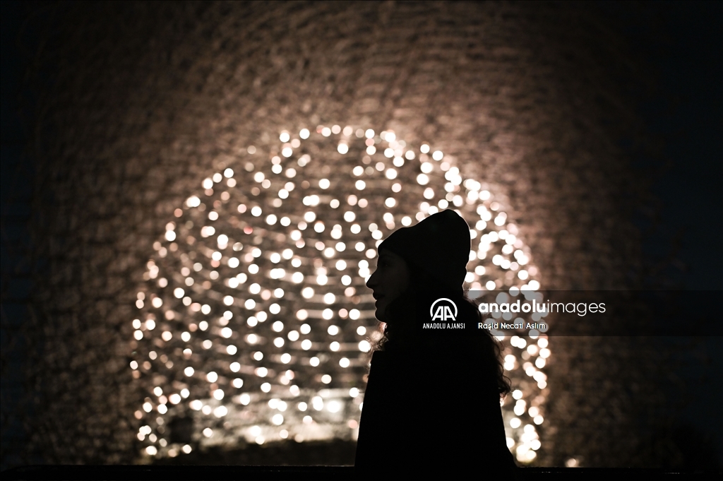 Kew Gardens'da Noel hazırlıkları başladı