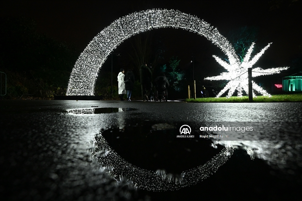 Kew Gardens'da Noel hazırlıkları başladı