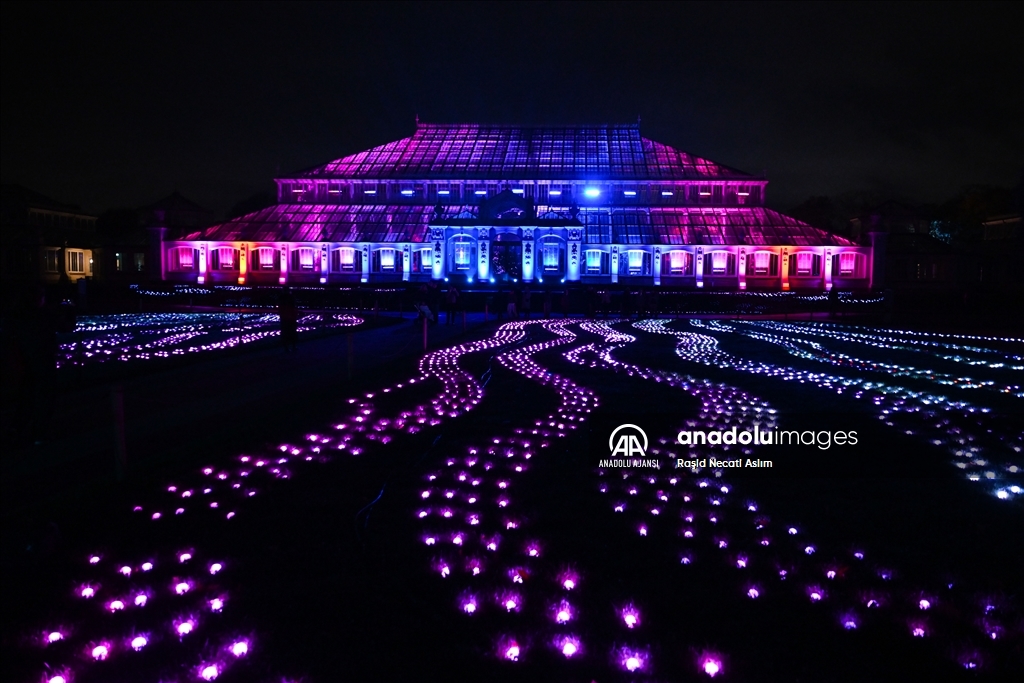 Kew Gardens'da Noel hazırlıkları başladı