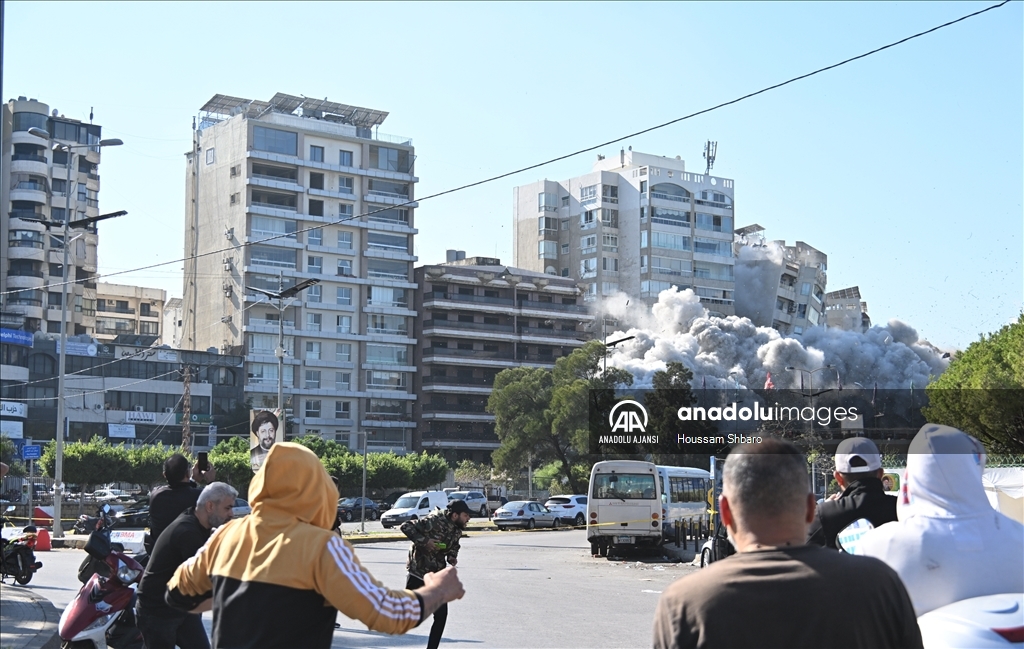 İsrail ordusunun Beyrut'un güneyine yönelik saldırıları devam ediyor