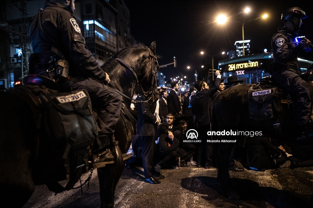 Askere gitmeyi reddeden Haredi Yahudiler, Savunma Bakanı Katz'ın kararını protesto etti