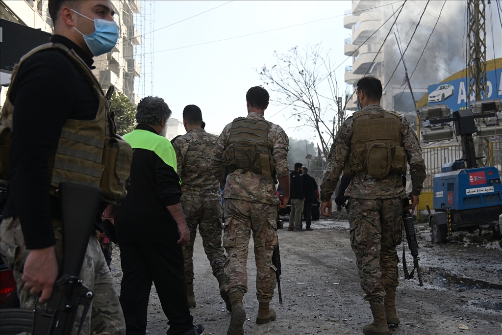 İsrail ordusunun Beyrut'un güneyindeki Dahiye'ye yönelik saldırıları devam ediyor