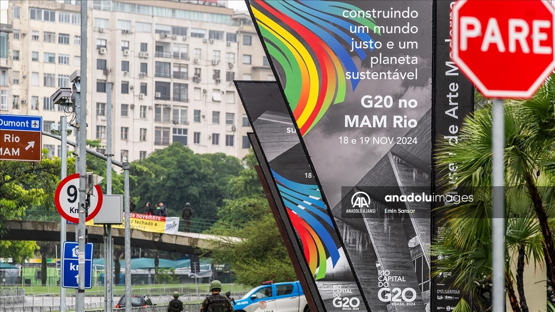 G20 Liderler Zirvesi yarın Rio de Janeiro'da başlayacak