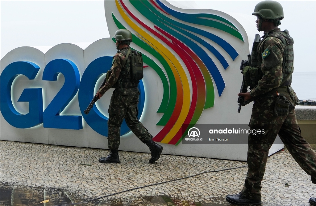 G20 Liderler Zirvesi yarın Rio de Janeiro'da başlayacak