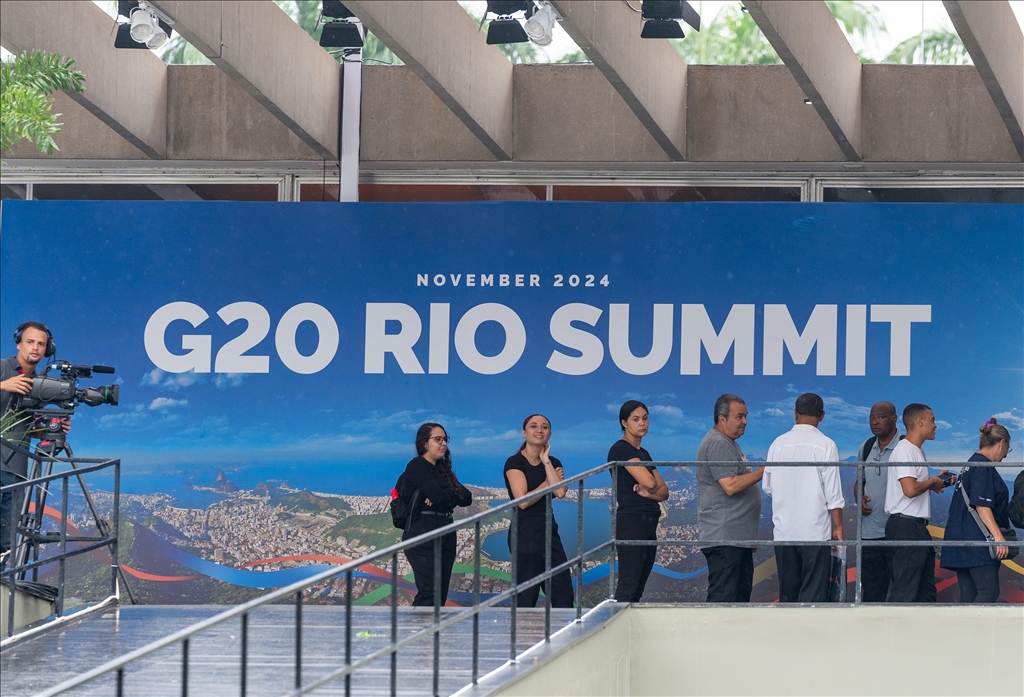 G20 Liderler Zirvesi yarın Rio de Janeiro'da başlayacak