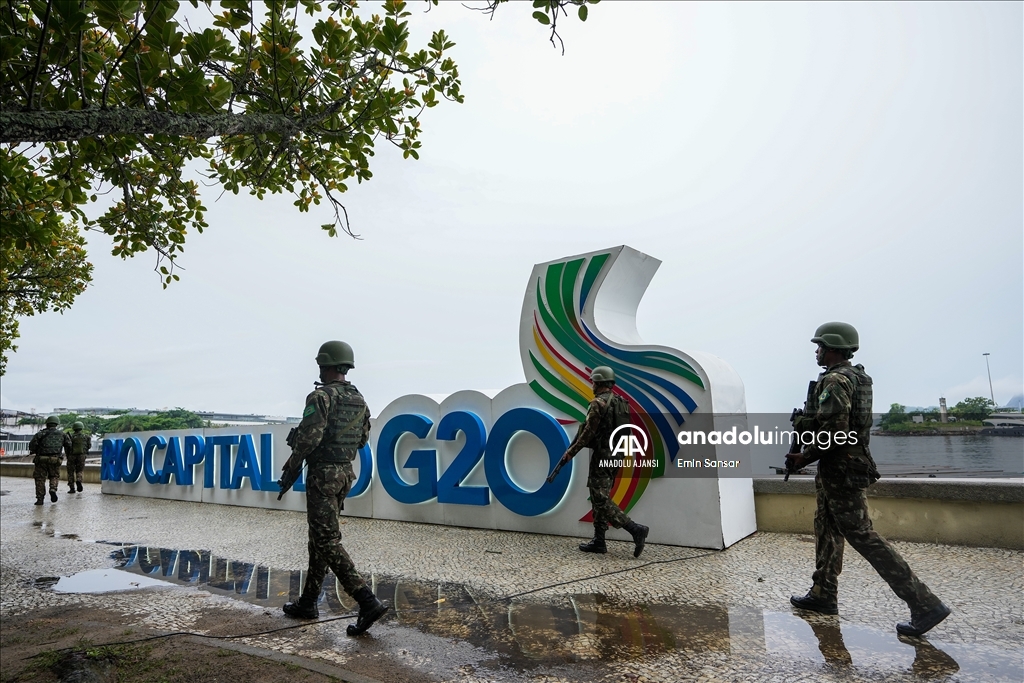 G20 Liderler Zirvesi yarın Rio de Janeiro'da başlayacak