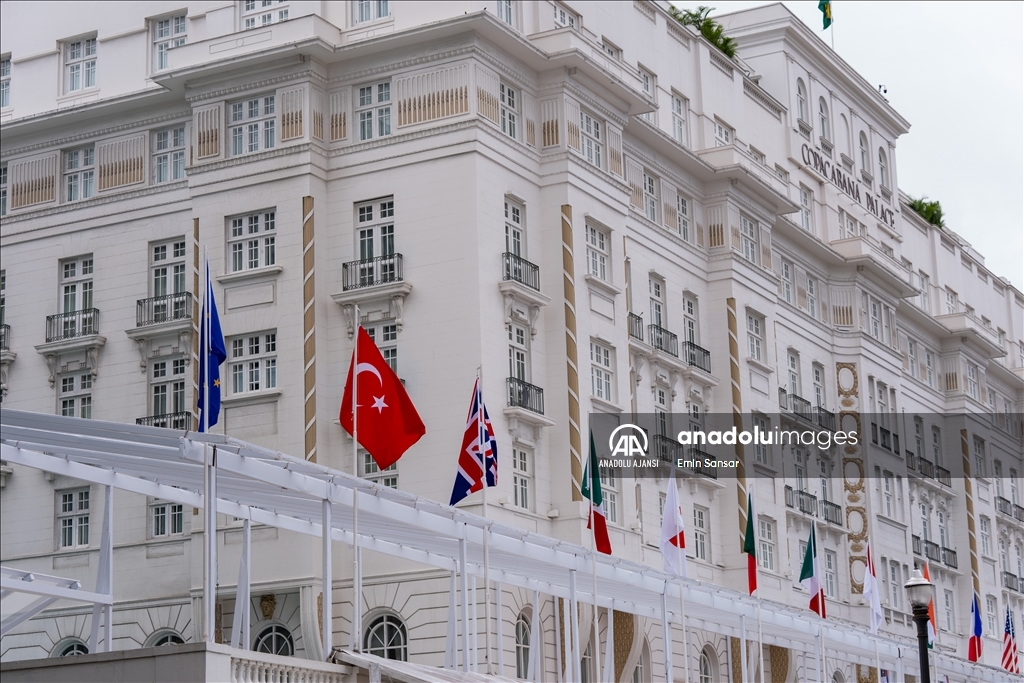 G20 Liderler Zirvesi yarın Rio de Janeiro'da başlayacak