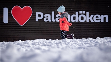 Palandöken Kayak Merkezi karla kaplandı