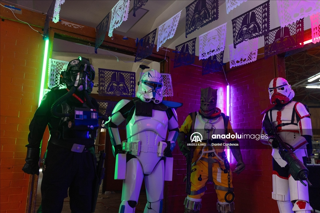 Star Wars hayranları Meksika'da bir araya geldi