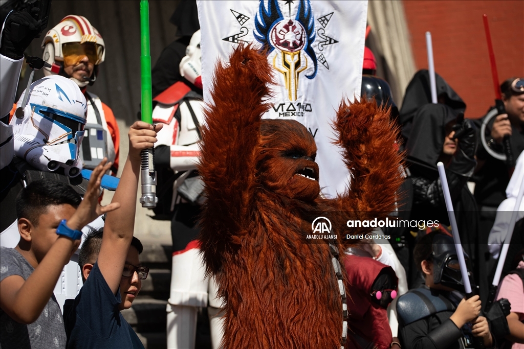 Star Wars hayranları Meksika'da bir araya geldi