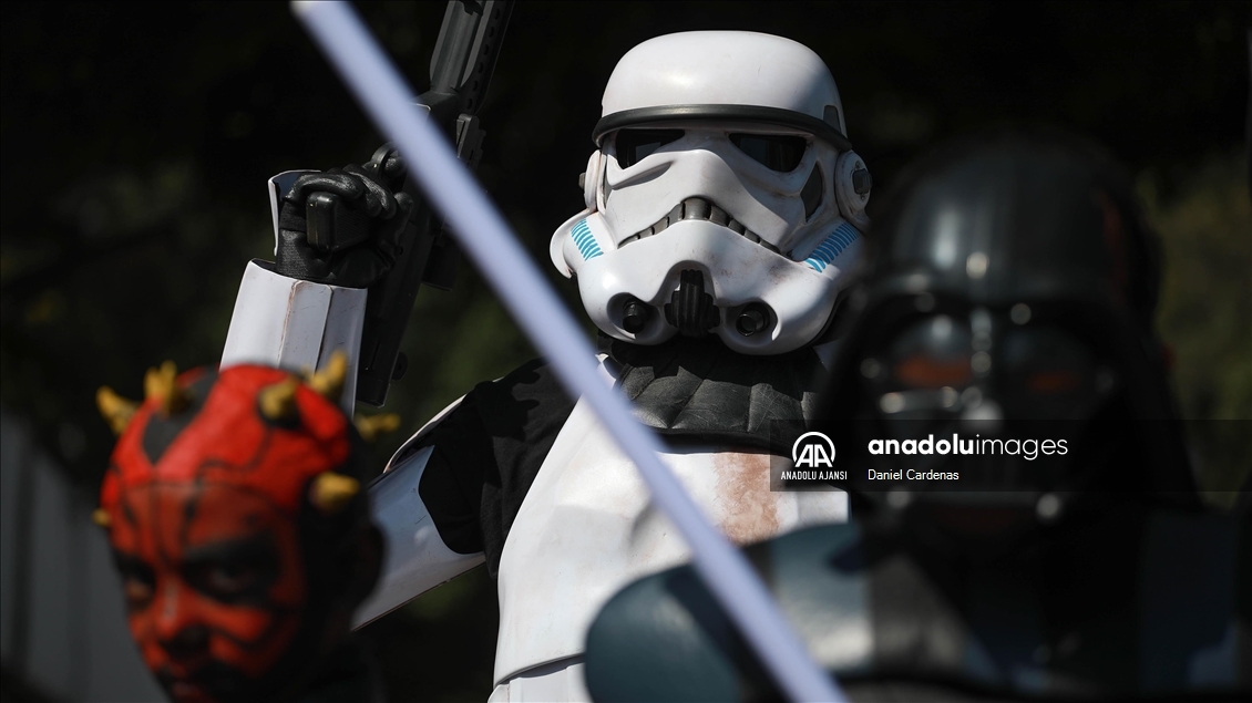 Star Wars hayranları Meksika'da bir araya geldi