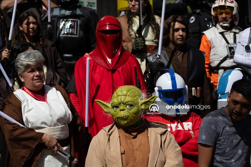 Star Wars hayranları Meksika'da bir araya geldi