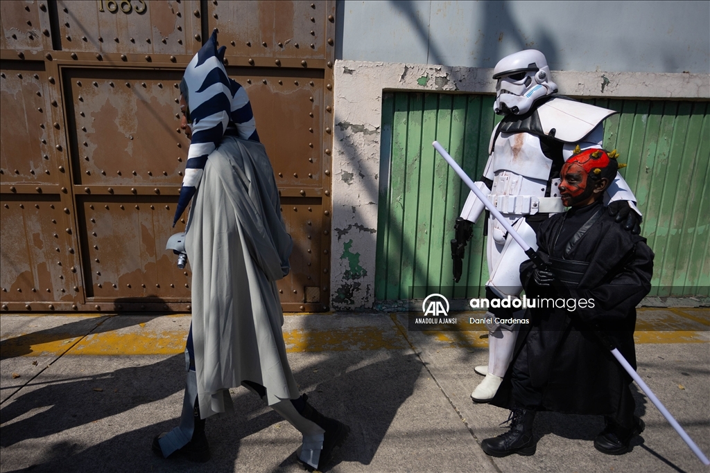 Star Wars hayranları Meksika'da bir araya geldi