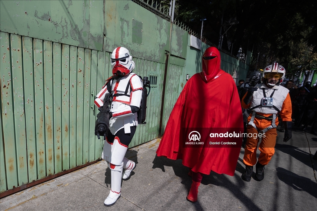 Star Wars hayranları Meksika'da bir araya geldi