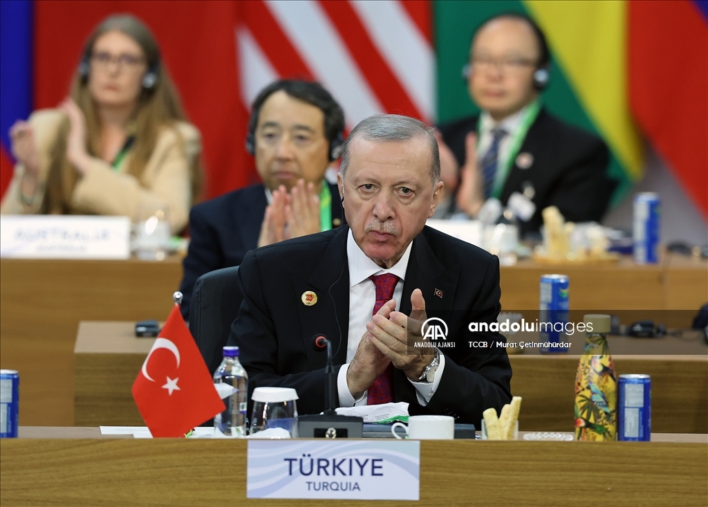 Cumhurbaşkanı Erdoğan, G20 Liderler Zirvesi'ne katıldı