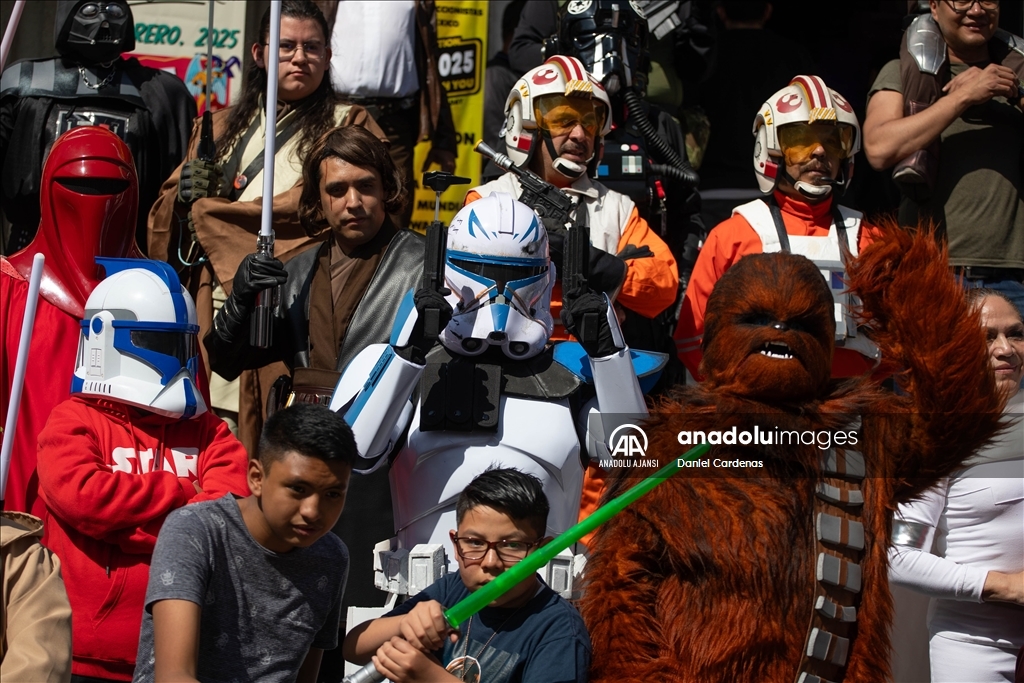 Star Wars hayranları Meksika'da bir araya geldi