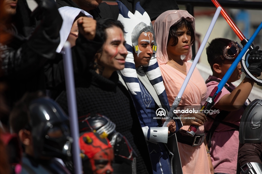 Star Wars hayranları Meksika'da bir araya geldi