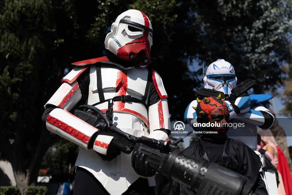 Star Wars hayranları Meksika'da bir araya geldi