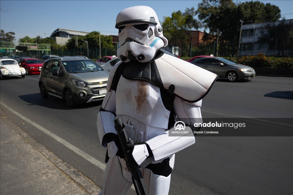 Star Wars hayranları Meksika'da bir araya geldi