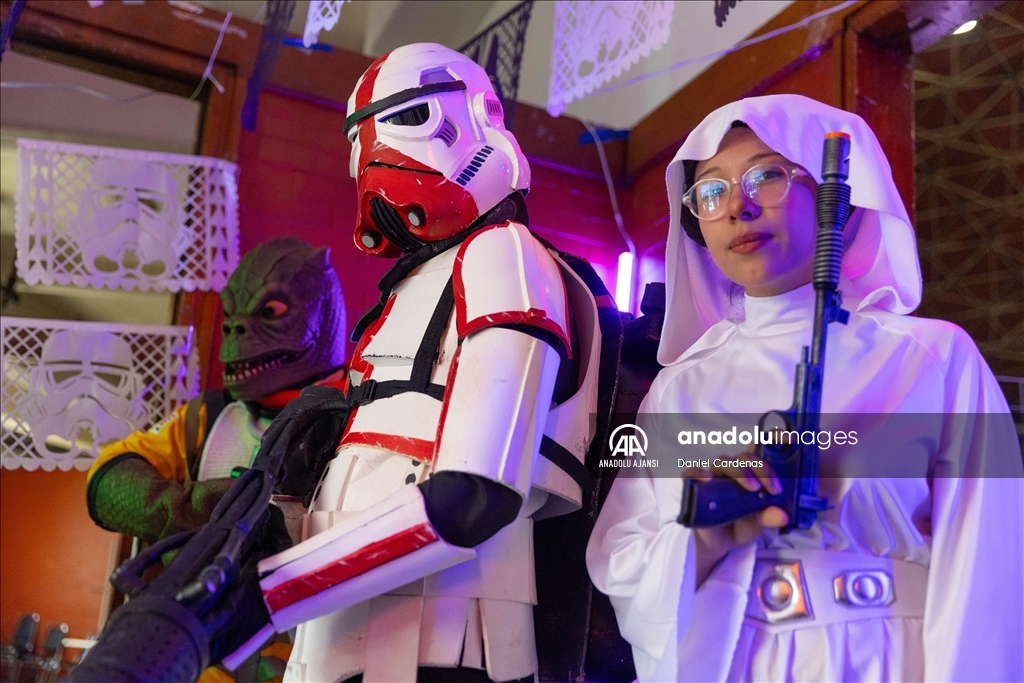 Star Wars hayranları Meksika'da bir araya geldi