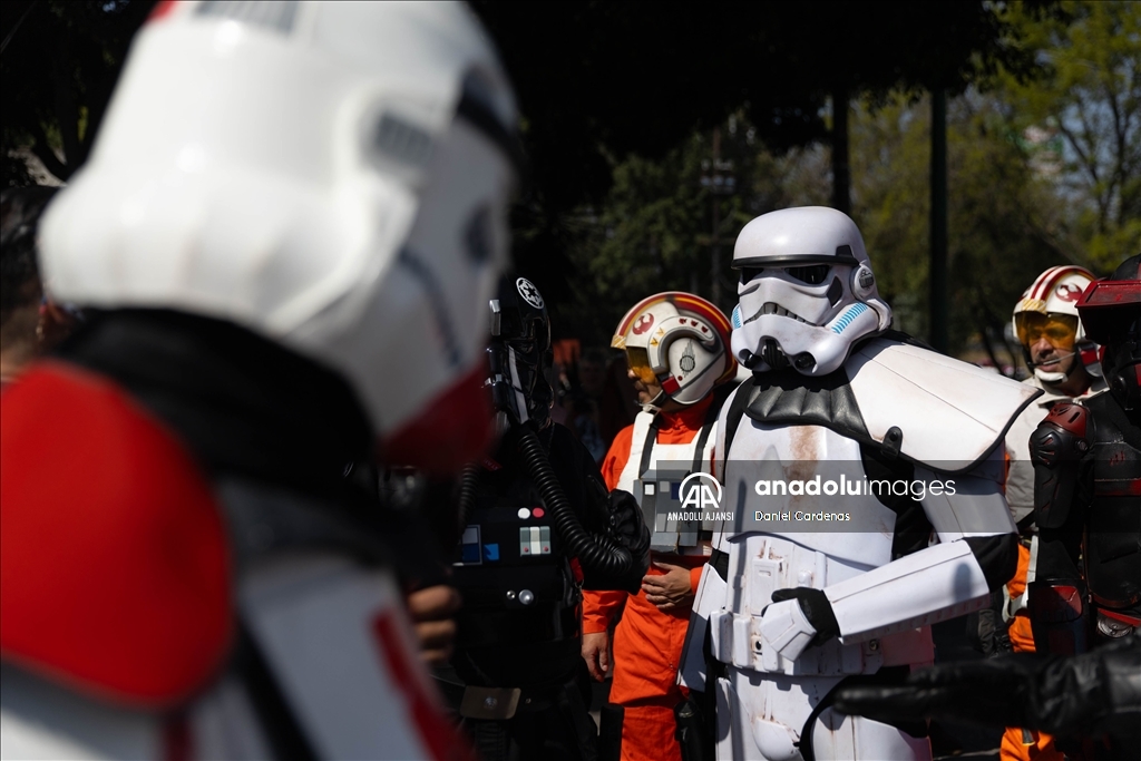 Star Wars hayranları Meksika'da bir araya geldi