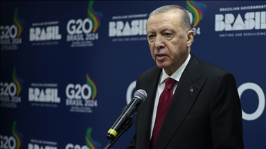 Cumhurbaşkanı Erdoğan G20 Liderler Zirvesi’nde basın toplantısı düzenledi