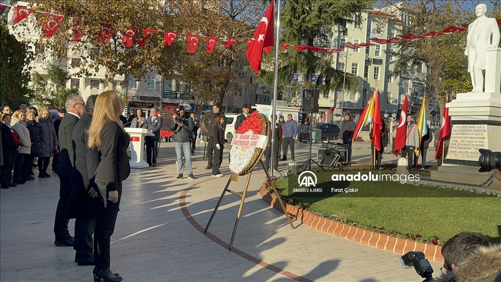 Trakya'da 24 Kasım Öğretmenler Günü törenlerle kutlandı