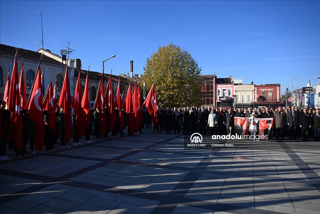 Trakya'da 24 Kasım Öğretmenler Günü törenlerle kutlandı