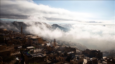 Mardin'de sis etkili oldu