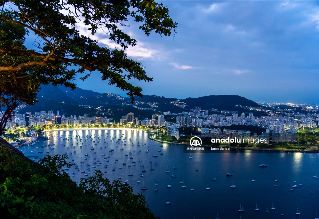 Brezilya'nın dünyaca ünlü sahil şehri Rio de Janeiro