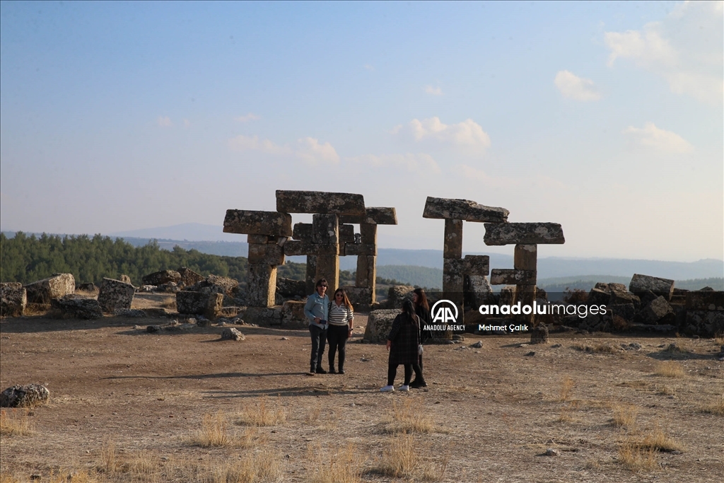 Inscription dedicated to Roman Emperor Hadrian found in Turkiye's Usak