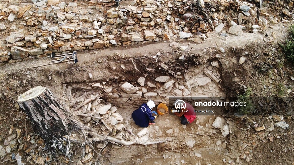 Asarcık Tepe kazılarında Selçuklu dönemine ait yapılar bulundu