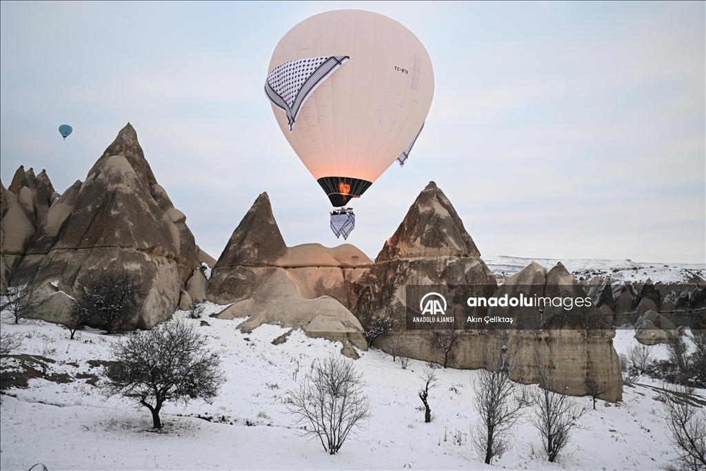 Kapadokya'da ''Barış Balonları''