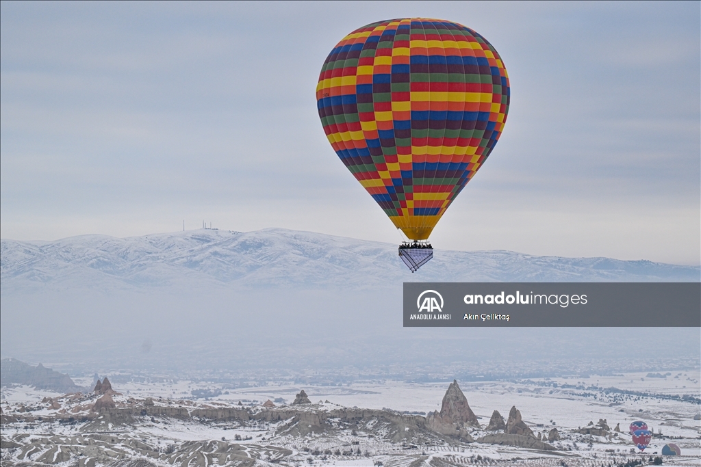 Kapadokya'da ''Barış Balonları''
