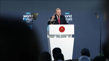 Cumhurbaşkanı Erdoğan, TRT World Forum'a katıldı