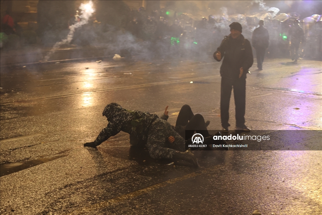 В Грузии продолжаются протесты против приостановки переговоров с ЕС