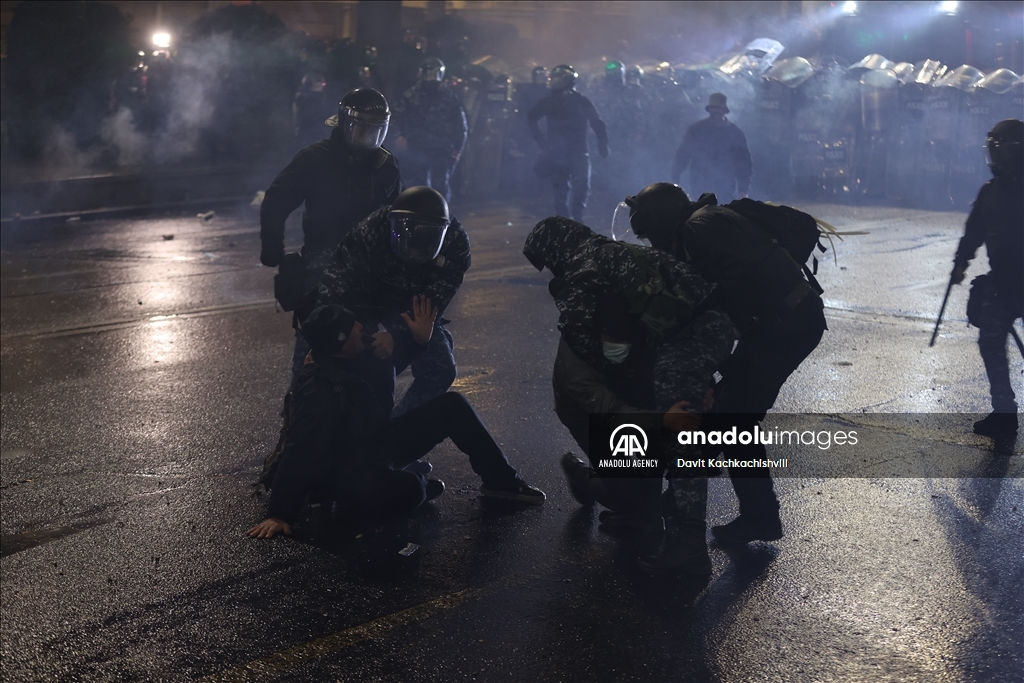 В Грузии продолжаются протесты против приостановки переговоров с ЕС