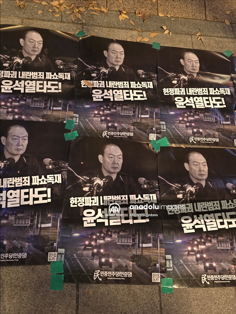 В Южной Корее продолжаются массовые акции протеста