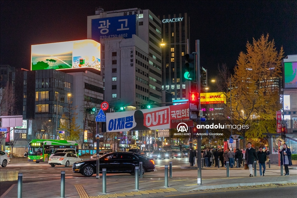 В Южной Корее продолжаются массовые акции протеста