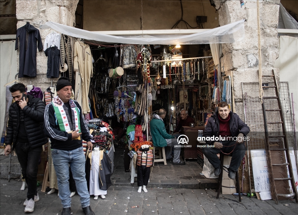Suriye'nin başkenti Şam'da günlük yaşam