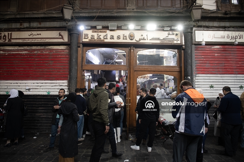 Suriye'nin başkenti Şam'da günlük yaşam