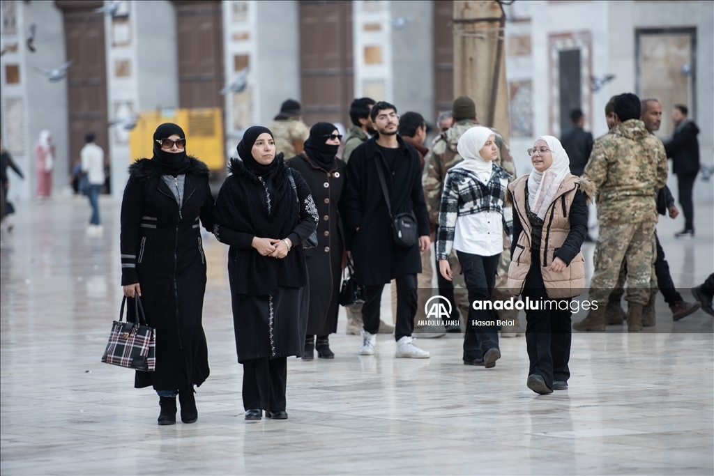 Suriye'nin başkenti Şam'da günlük yaşam