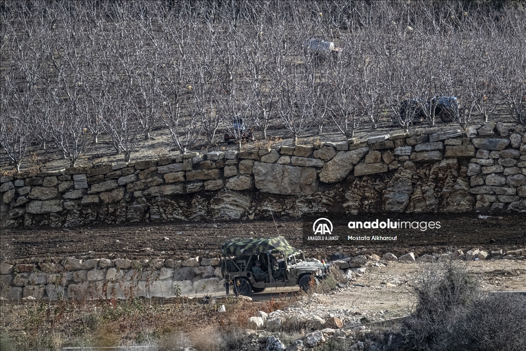 İsrail güçlerinin Golan Tepeleri'ndeki hareketliliği