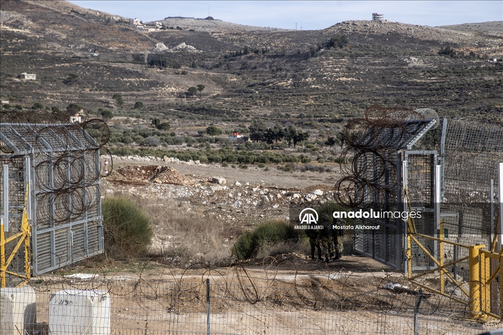 İsrail güçlerinin Golan Tepeleri'ndeki hareketliliği