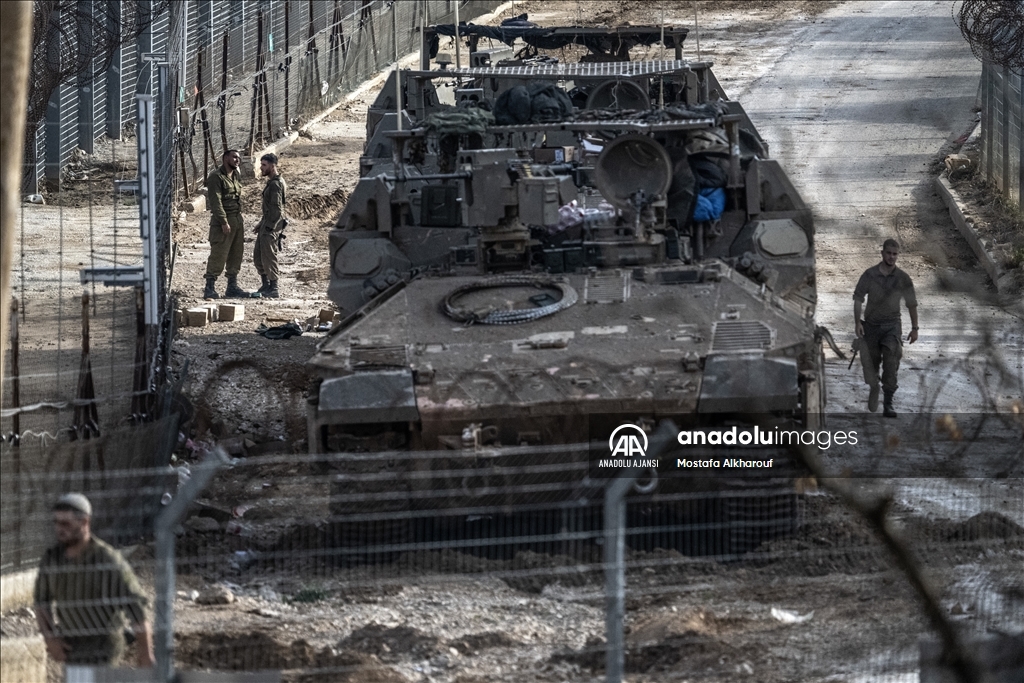İsrail güçlerinin Golan Tepeleri'ndeki hareketliliği
