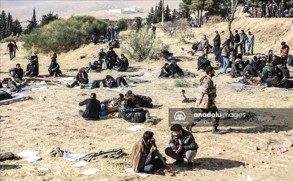 AA, devrilen rejimin işkencehanesi Sednaya'da gizli bölme iddialarını araştıran ekiplerin çalışmalarını görüntüledi