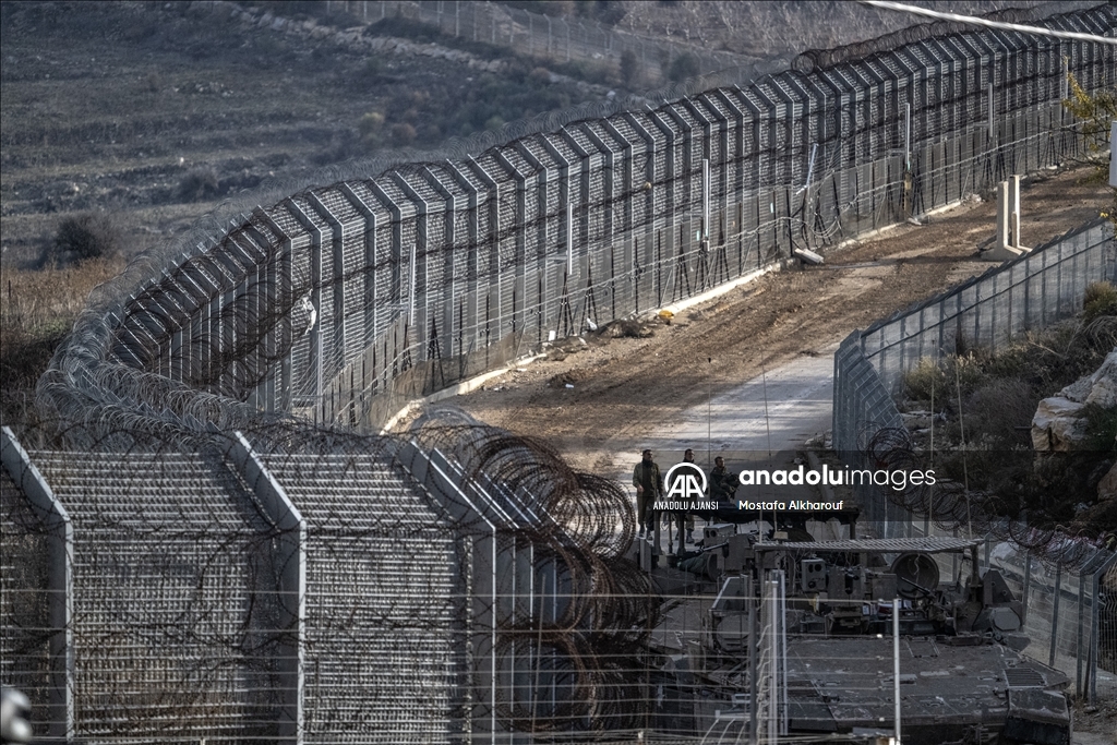 İsrail güçlerinin Golan Tepeleri'ndeki hareketliliği