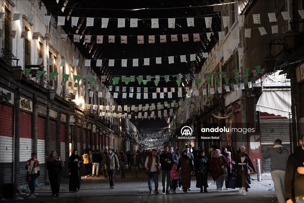 Suriye'nin başkenti Şam'da günlük yaşam